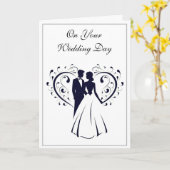 Weddenskaart Kaart (Gele Bloem)