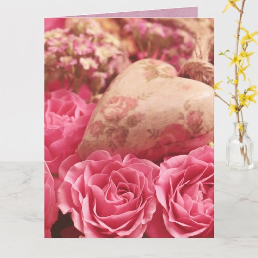 Weddenskaart Kaart (Gele Bloem)