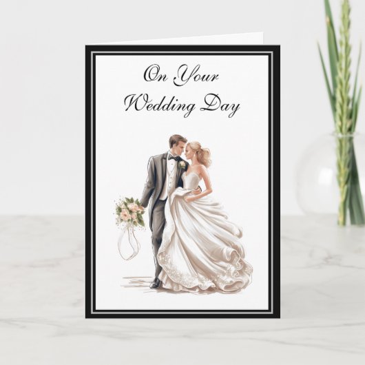 Weddenskaart Kaart (Voorkant)