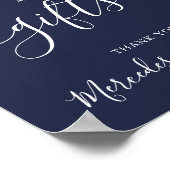 Weddenskaarten voor moderne kalligrafie poster (Hoek)