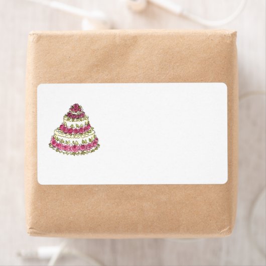 Weddenskaartlabel Etiket (Insitu)