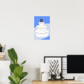 Weddenskap Twee Grooms Poster (Thuiskantoor)