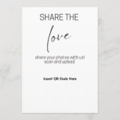 Weddenstabel - Opmerkingen Save The Date (Achterkant)