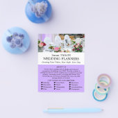 Weddenstabel weergeven, Weddenevenementen plannen Flyer (Enkel)