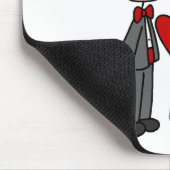 Weddenstellende paar dat ik doe T-shirts en cadeau Muismat (Hoek)