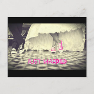 Weddensteller in een Retro Style Fifties Diner Briefkaart