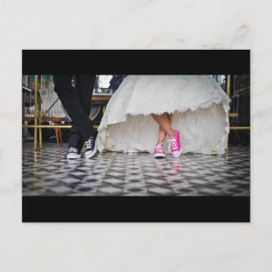 Weddensteller in een Retro Style Fifties Diner Briefkaart