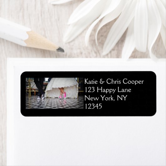 Weddensteller in een Retro Style Fifties Diner Etiket (Insitu)