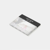 Weddensteller in een Retro Style Fifties Diner Post-it® Notes (Schuin)