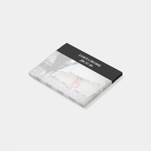 Weddensteller in een Retro Style Fifties Diner Post-it® Notes (Schuin)