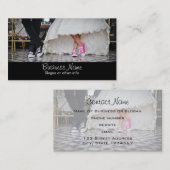 Weddensteller in een Retro Style Fifties Diner Visitekaartje (Voorkant / Achterkant)