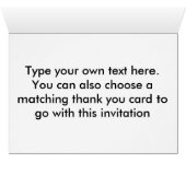 Weddensuitnodiging (Binenzijde Horizontaal (Onderkant))