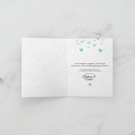 Weddensuitnodiging (Binnen)