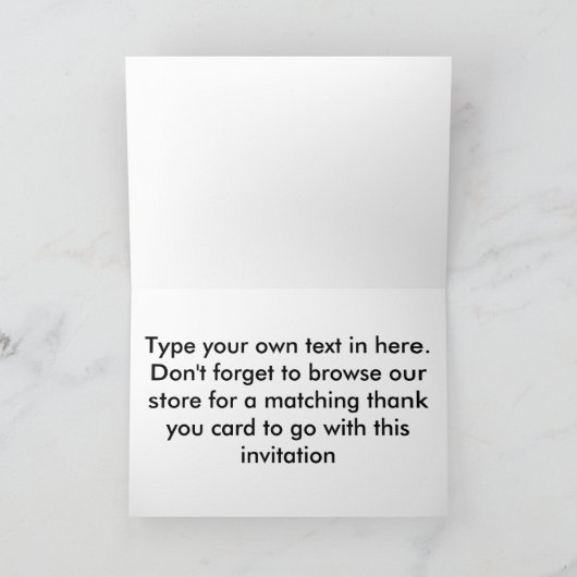 Weddensuitnodiging (Binnen)