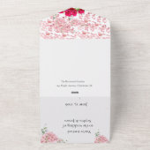 Weddensuitnodiging All In One Uitnodiging (Buitenkant)