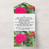 Weddensuitnodiging All In One Uitnodiging (Binnen)