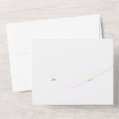 Weddensuitnodiging All In One Uitnodiging (Achterkant)