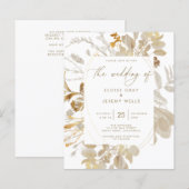 Weddensuitnodiging | Bella (Voorkant / Achterkant)