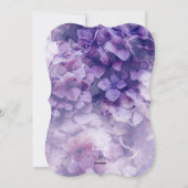 Weddensuitnodiging Feestdagenkaart (Achterkant)