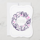 Weddensuitnodiging Feestdagenkaart (Voorkant)