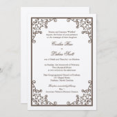 Weddensuitnodiging | Ironfabriek Kaart (Voorkant / Achterkant)