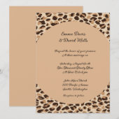 Weddensuitnodiging Kaart (Voorkant / Achterkant)