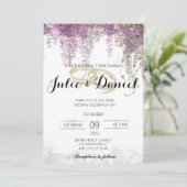 Weddensuitnodiging Kaart (Staand voorkant)