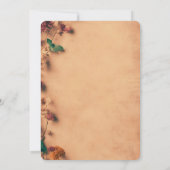 Weddensuitnodiging Kaart (Achterkant)