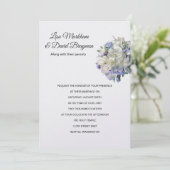 Weddensuitnodiging Kaart (Staand voorkant)