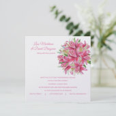 Weddensuitnodiging Kaart (Staand voorkant)