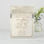 Weddensuitnodiging Kaart (Staand voorkant)