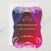 Weddensuitnodiging Kaart (Achterkant)