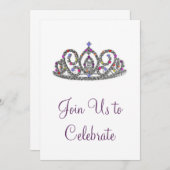 Weddensuitnodiging Kaart (Voorkant / Achterkant)