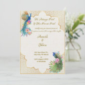 Weddensuitnodiging Kaart (Staand voorkant)