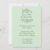 Weddensuitnodiging Kaart (Voorkant)