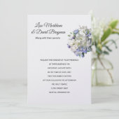 Weddensuitnodiging Kaart (Staand voorkant)