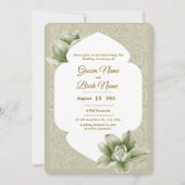 Weddensuitnodiging Kaart (Voorkant)