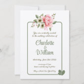 Weddensuitnodiging Kaart (Voorkant)