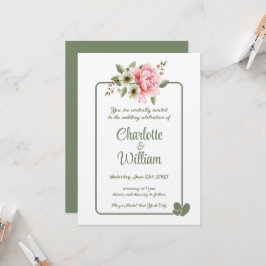 Weddensuitnodiging Kaart