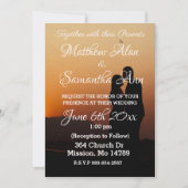 Weddensuitnodiging Kaart (Voorkant)