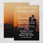 Weddensuitnodiging Kaart (Voorkant / Achterkant)