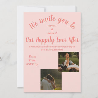 Weddensuitnodiging Kaart