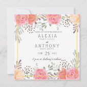 Weddensuitnodiging Kaart (Voorkant)