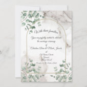 Weddensuitnodiging Kaart (Voorkant)