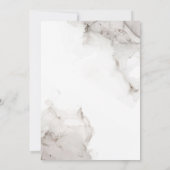 Weddensuitnodiging Kaart (Achterkant)