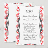 Weddensuitnodiging Kaart (Voorkant / Achterkant)