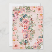 Weddensuitnodiging Kaart (Achterkant)