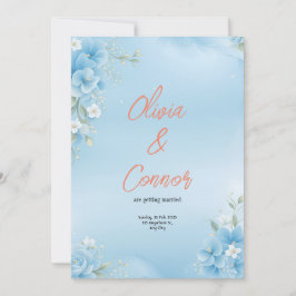 Weddensuitnodiging Kaart