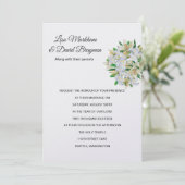 Weddensuitnodiging Kaart (Staand voorkant)