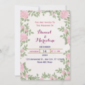 Weddensuitnodiging Kaart (Voorkant)